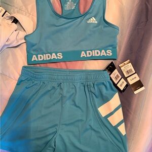 Adidas Teal Activewear Set